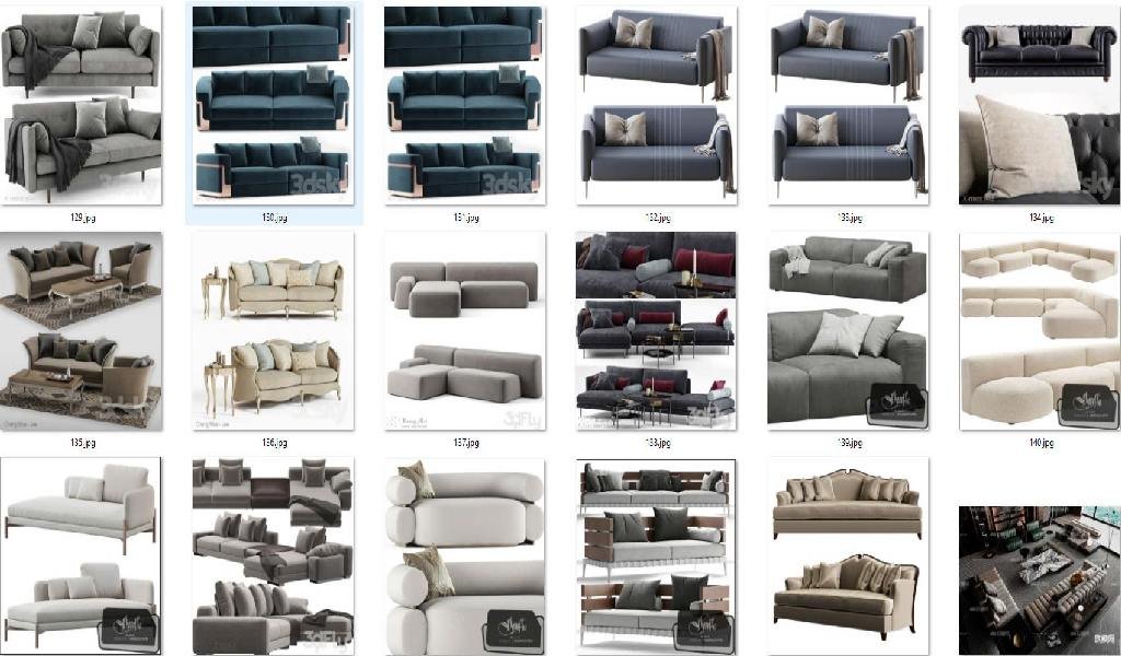 50 MODEL SOFA VOL19-D5